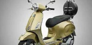 Vespa 75th Anniversary Edition हुआ लॉन्च, स्टायलिश स्कूटर का लुक
